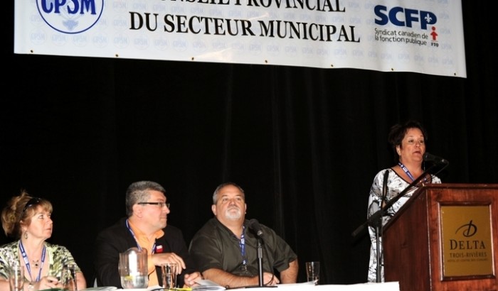 Conseil provincial du secteur municipalOuverture du XVe Congrès biennal