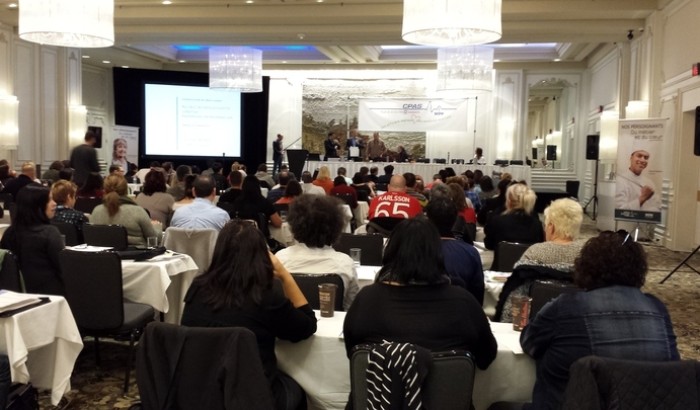 cpas Congrès biennal du CPASLa présidente du SCFP parle du Front commun, de l’austérité et de la fierté de se tenir debout pour un monde plus juste
