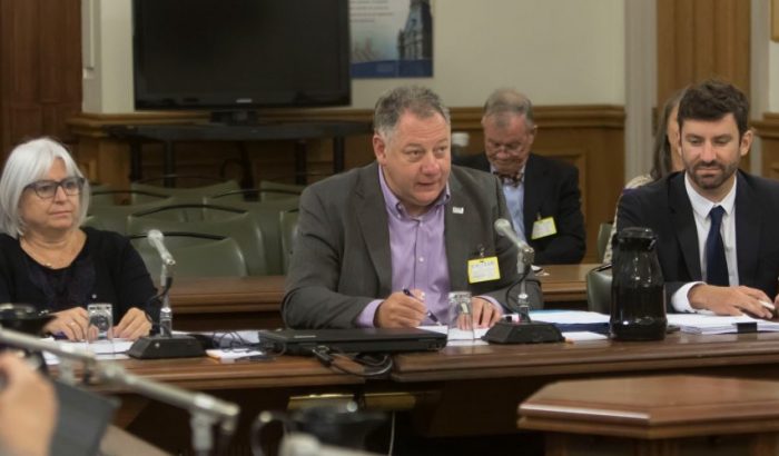 2017-08-23_CommissionP_AccesInfo (2) Audiences publiques sur la Loi sur l’accès à l’informationLe SCFP dénonce l’opacité des organismes publics du Québec et plaide pour plus de transparence