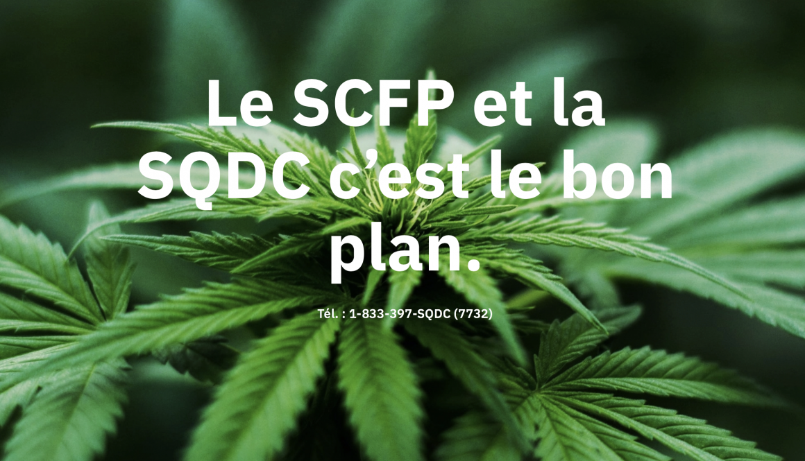 bon plan Le SCFP représentera des employés de la SQDC