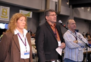 Ginette Laberge, Denis Bolduc et Luc Duchesneau