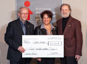 Michel Verret, Lucie Levasseur et Marquis GiguÃ¨re