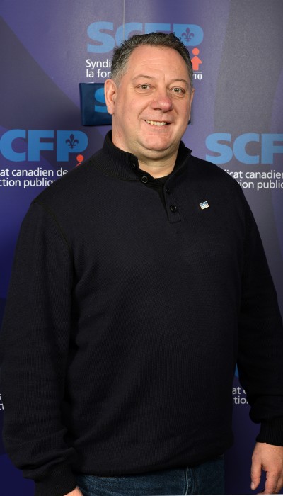 Benoit Bouchard Secrétaire général, SCFP-Québec