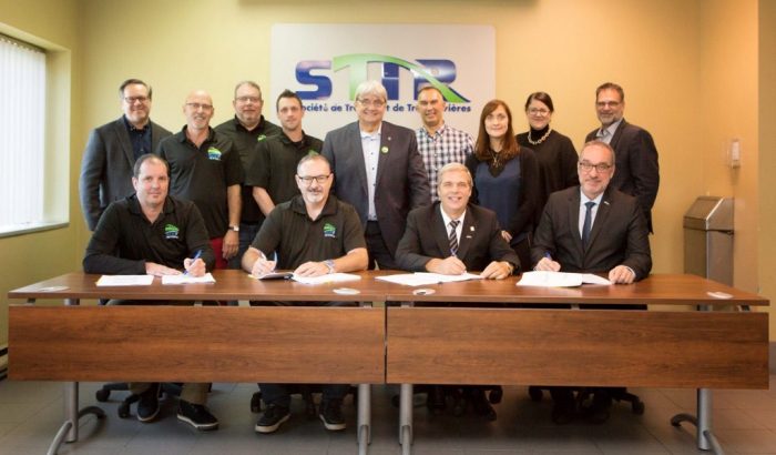 STTR_2018-09-27 Signature d’une convention collective à la Société de transport de Trois-Rivières