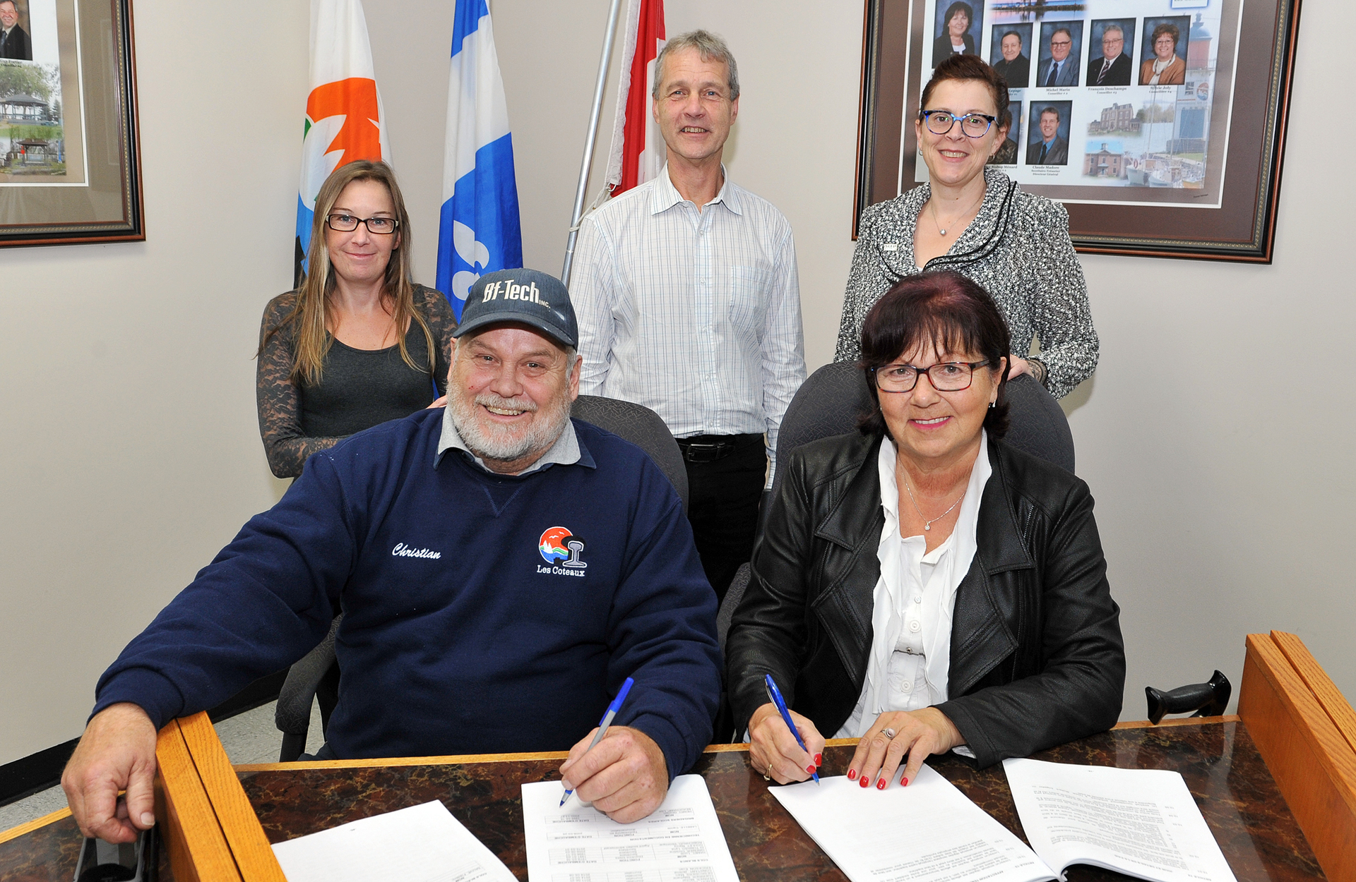 Nouvelle convention collective pour les employés municipaux des Coteaux