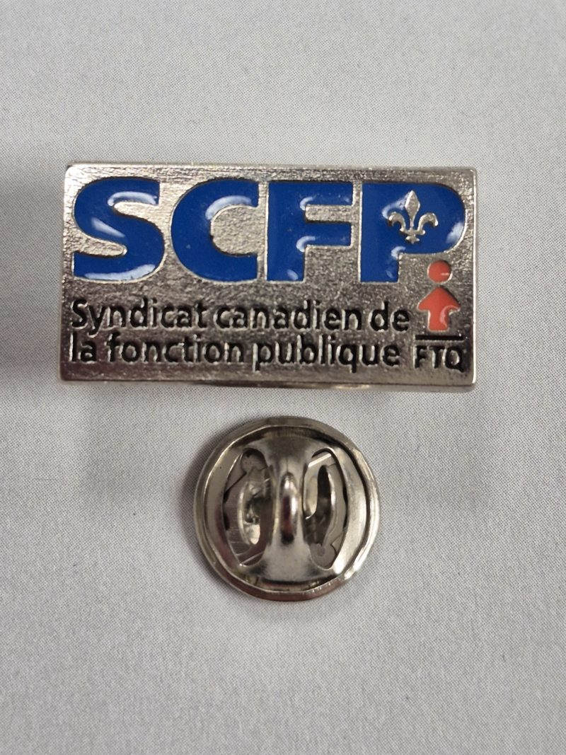 Épinglette SCFP-Québec avec pin