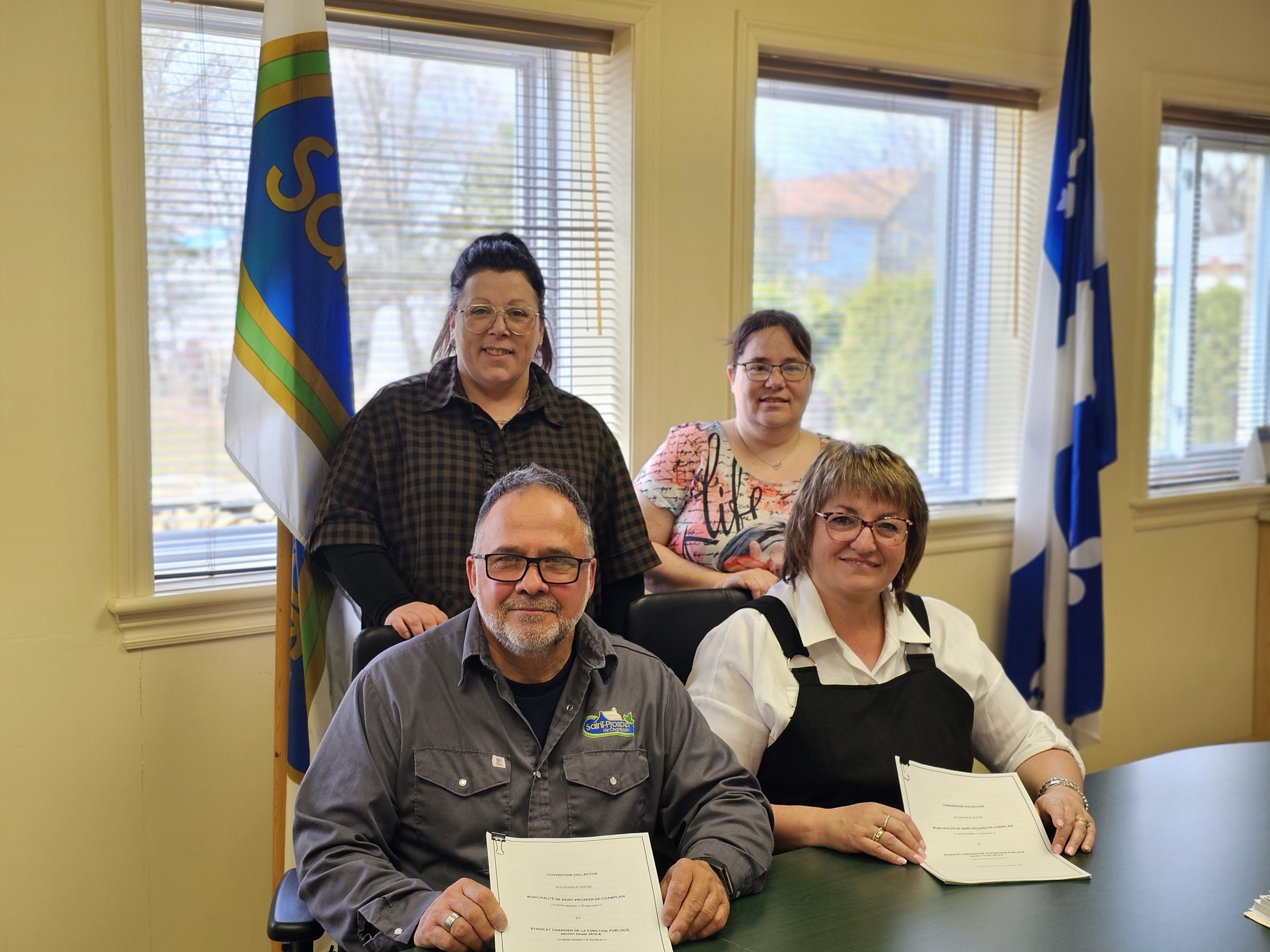 Nouvelle convention collective à SaintProsperdeChamplain